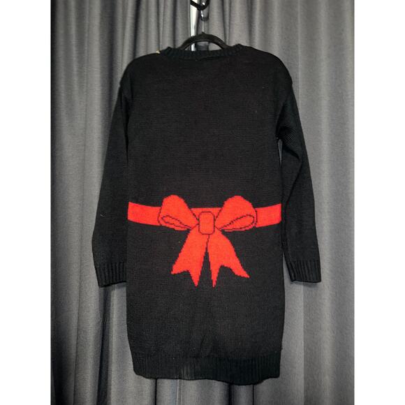 Ugly Christmas Sweater Dress Xmas Size Medium - Picture 3 of 3
